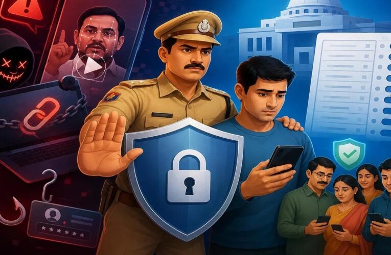 चुनावी मौसम में साइबर ठगी का खतरा, डीपफेक और फर्जी लिंक से सावधान रहने की राजस्थान पुलिस की सलाह