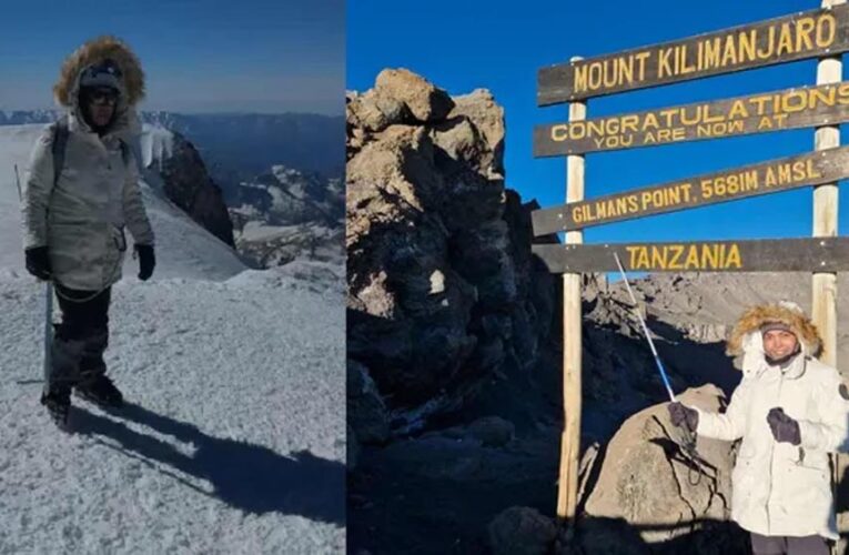 यूरोप की सर्वोच्च चोटी माउंट एल्ब्रुस और अफ्रीका की किलिमंजारो को फतह करने वाली पर्वतारोही डॉ. आशा की सफलता