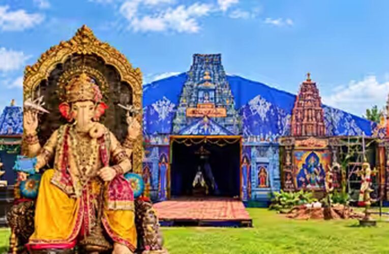दिल्ली में आज से गणपति उत्सव की धूम, लालबाग के राजा की तर्ज पर सजे भव्य पंडाल