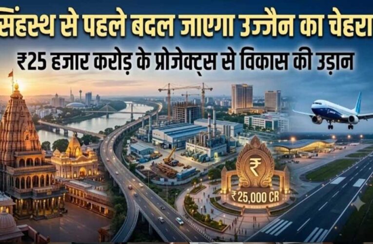महाकाल की नगरी बनेगी विकास का नया हब, ₹25 हजार करोड़ के प्रोजेक्ट्स से 75 हजार नौकरियां