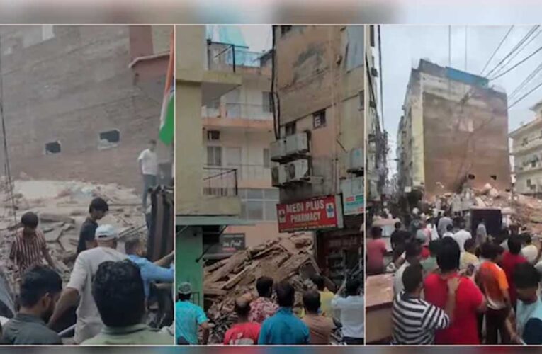 दिल्ली के सत्य निकेतन में भरभराकर गिरी बिल्डिंग, मलबे से 2 छात्र निकाले गए; कई के दबे होने की आशंका