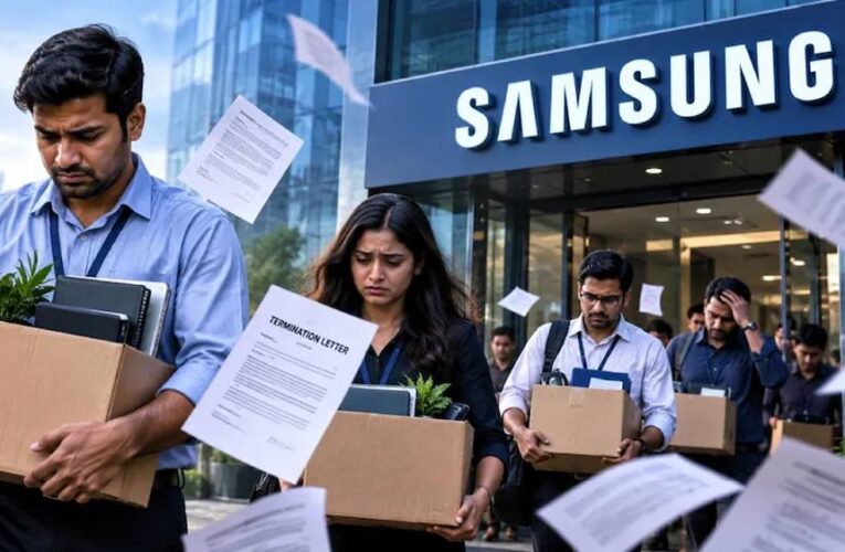 Samsung India में बड़ी छंटनी, TV और होम अप्लायंसेज बिजनेस से 100 अधिकारियों की नौकरी गई