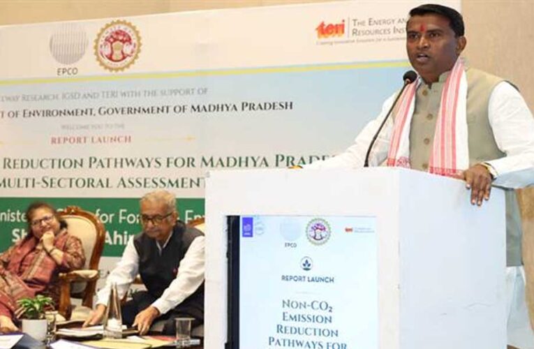 मध्यप्रदेश में जलवायु परिवर्तन और पर्यावरण संरक्षण के क्षेत्र में उल्लेखनीय पहल हुई है : राज्यमंत्री अहिरवार
