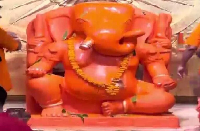 जयपुर में गणेशोत्सव का भव्य आगाज! 348 किलो पंचामृत से अभिषेक, 3000 किलो घी से बनेंगे मोदक