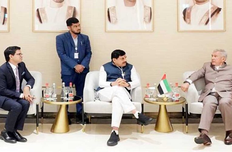 मुख्यमंत्री डॉ. यादव ने तातारस्तान के प्रमुख एच.ई. रुस्तम मिन्निखानोव से की मुलाकात