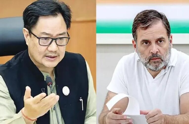 BRICS डिनर के वेज मेन्यू पर घमासान, राहुल गांधी के बयान पर रिजिजू का पलटवार