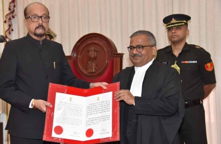CG के मुख्य न्यायाधीश जस्टिस महापात्र बोले- मां महामाया की भूमि पर आना मेरा सौभाग्य