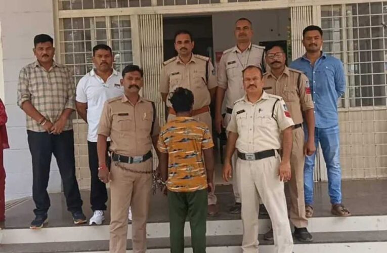 हत्या के मामले में 5 साल से फरार आरोपी इटारसी से गिरफ्तार, रीठी पुलिस ने रेलवे स्टेशन के पास दबोचा, चरसलाल की हत्या कर फरार हो गया था आरोपी
