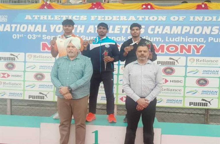 राष्ट्रीय युवा एथलेटिक्स चैंपियनशिप में एमपी के खिलाड़ियों का दमदार प्रदर्शन